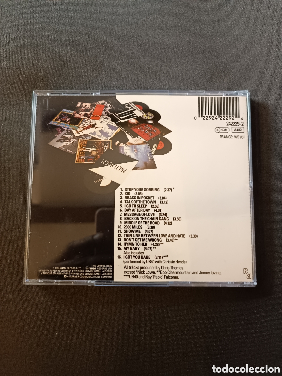 CDs de m&uacute;sica: Pretenders The Singles - Foto 2