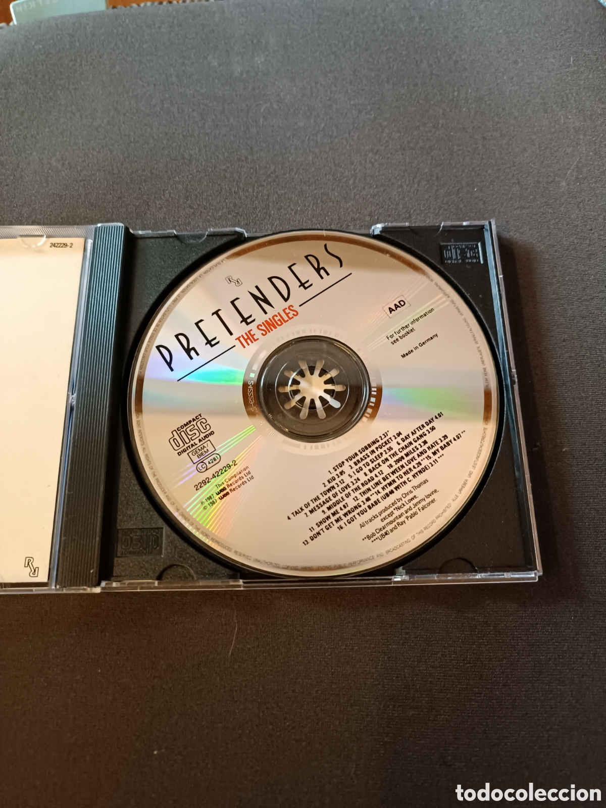 CDs de m&uacute;sica: Pretenders The Singles - Foto 3