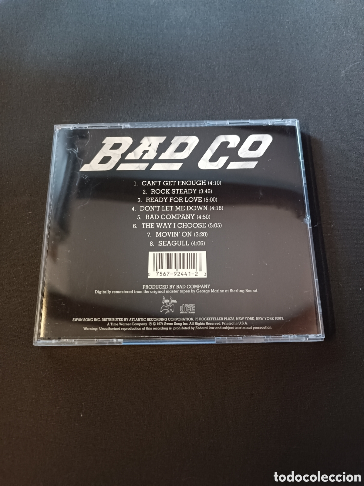 CDs de m&uacute;sica: Bad Co EN VENTA BUEN ESTADO - Foto 2