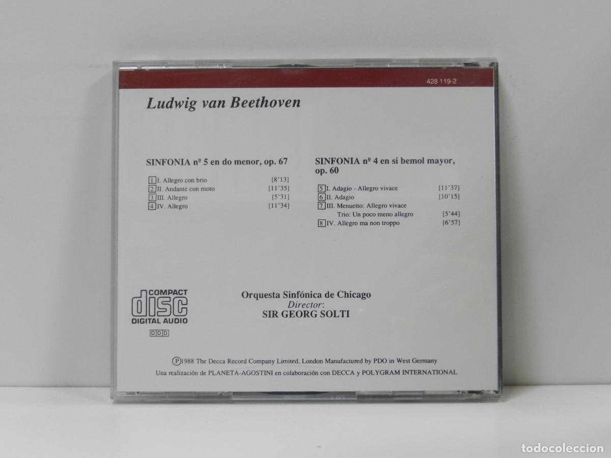 CDs de m&uacute;sica: DISCO CD. Solti &ndash; Beethoven. COMPACT DISC. - Foto 2