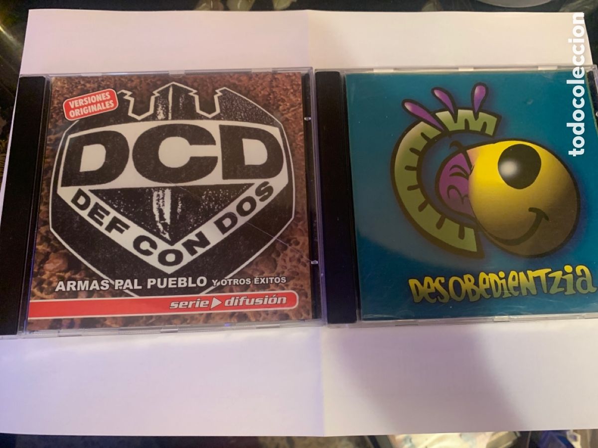 CDs de m&uacute;sica: Def con dos CD raro y cd desobedientzia - Foto 1