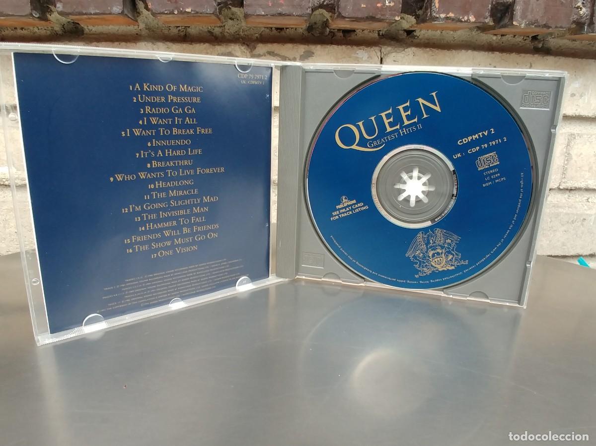 CDs de m&uacute;sica: QUEEN-CD GREATEST HITS II - Foto 2