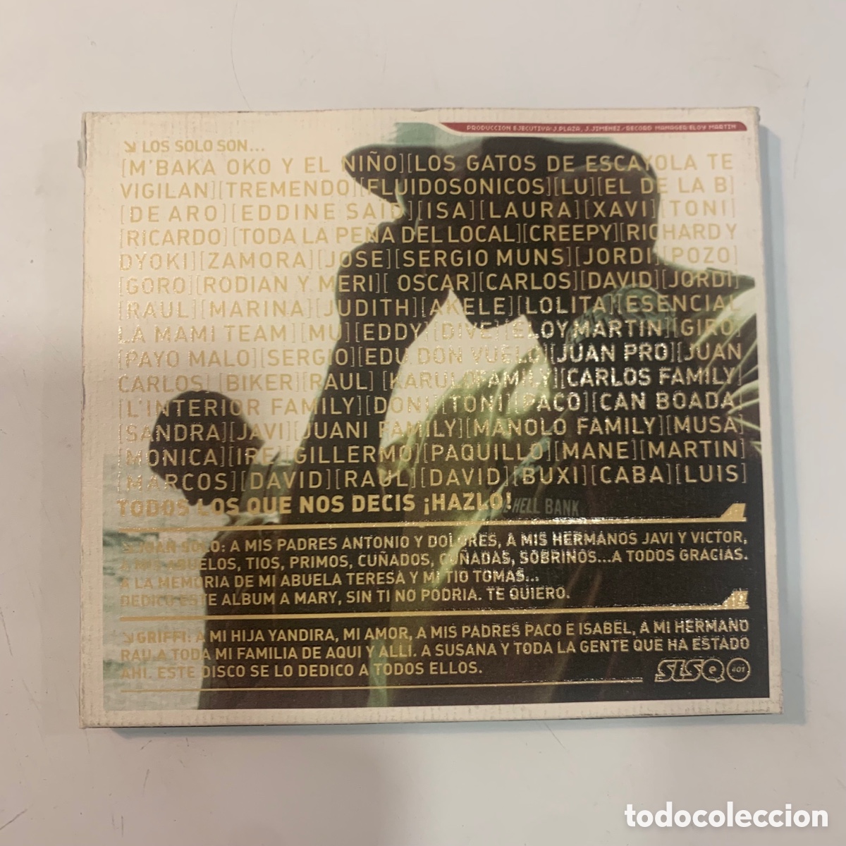 CDs de m&uacute;sica: Cd S&oacute;lo Los Solo - Quimera del 2001 - Foto 3