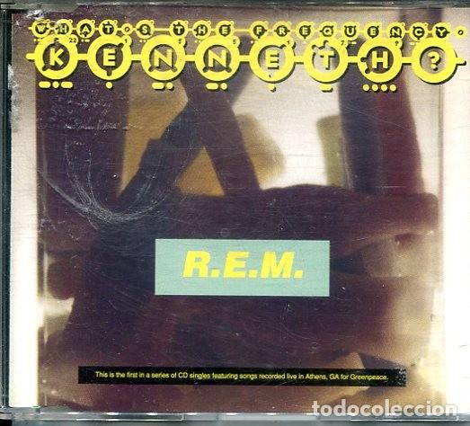 CDs de m&uacute;sica: R.E.M. / WHATS THE FREQUENCY, KENNETH? + 3 (CD SINGLE WARNER 1994) - Foto 1