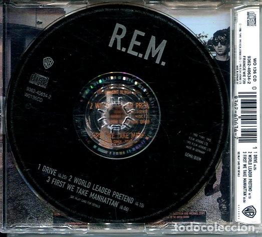 CDs de m&uacute;sica: R.E.M. / DRIVE + 2 (CD SINGLE WARNER 1992) - Foto 2