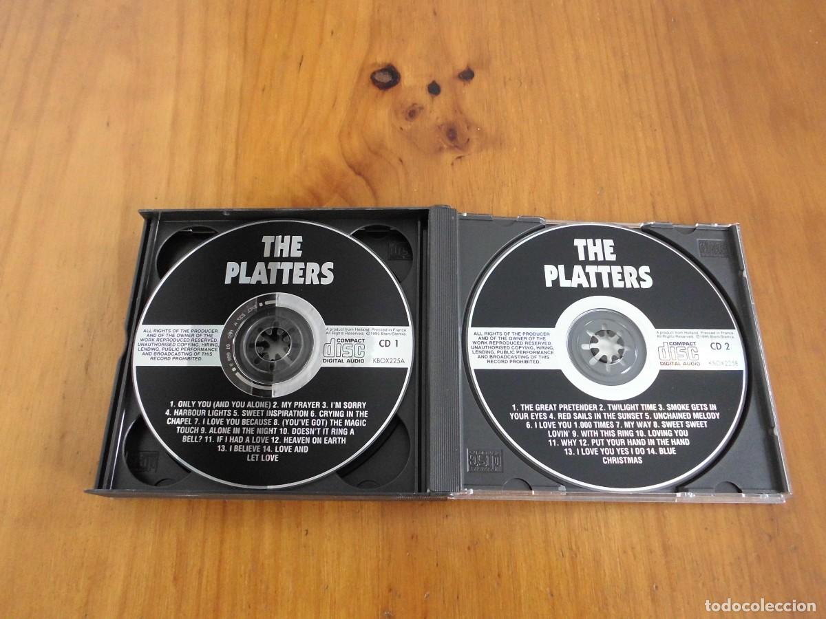 CDs de m&uacute;sica: DOBLE CD- THE PLATTERS - Foto 3