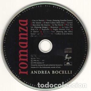 CDs de m&uacute;sica: Andrea Bocelli &lrm;&ndash; Romanza - CD + MINT -1990 - Foto 4