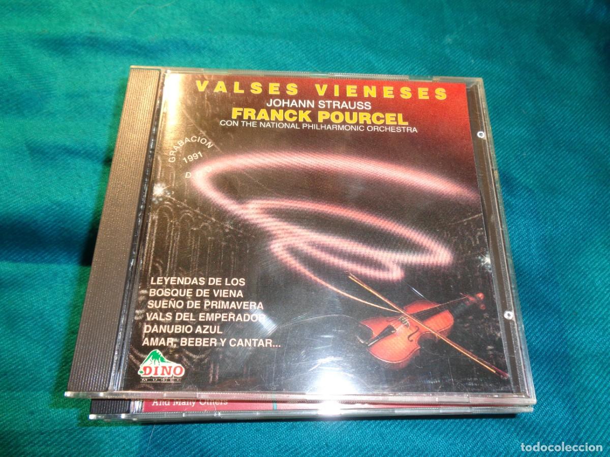 CDs de m&uacute;sica: FRANK POURCEL. VALSES VIENESES. JOHAN STRAUSS. CD. IMPECABLE(#) - Foto 1