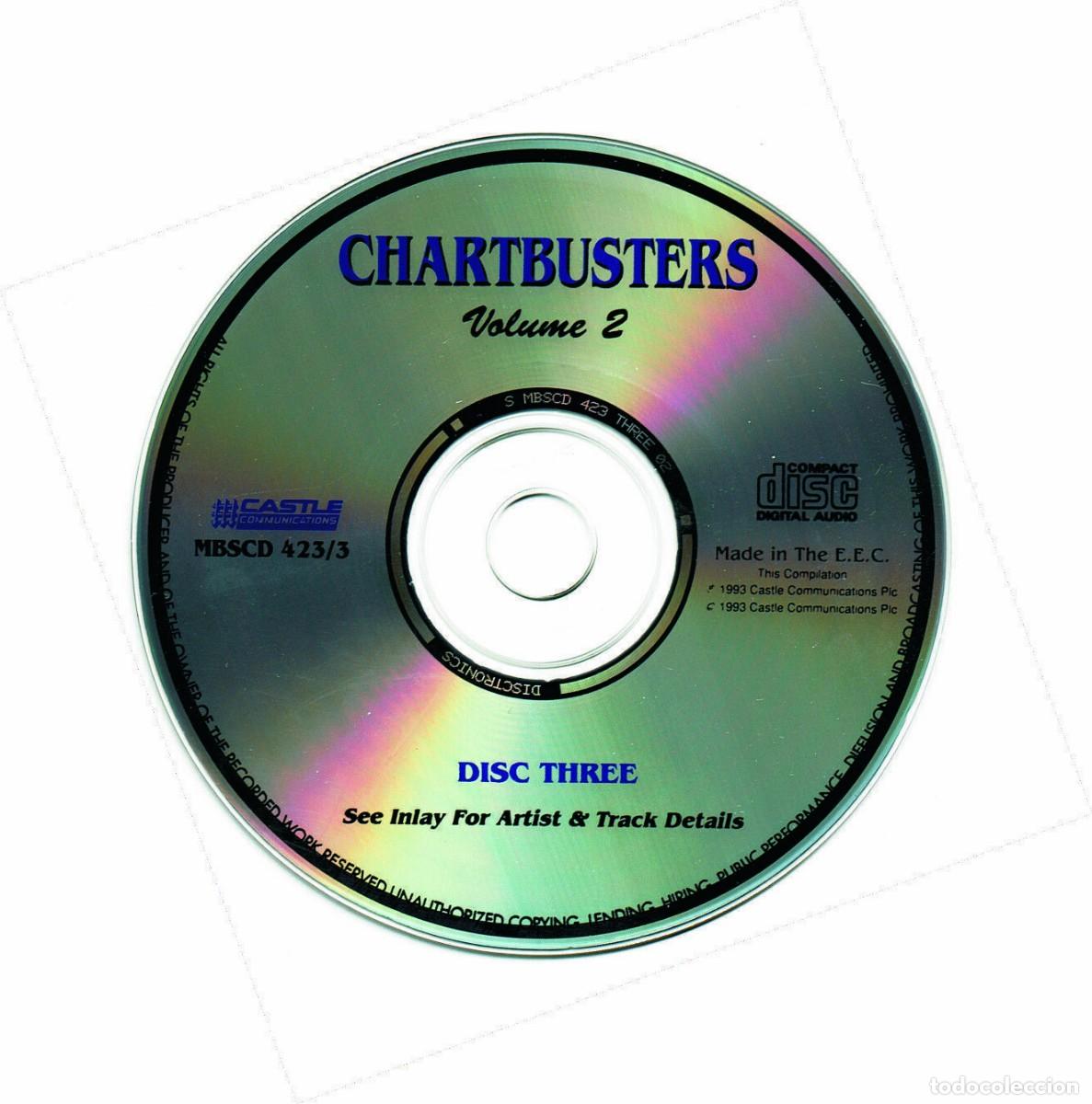 CDs de m&uacute;sica: Chartbusters - Volume 2 - disc 3 - near MINT - 1993 - Foto 3
