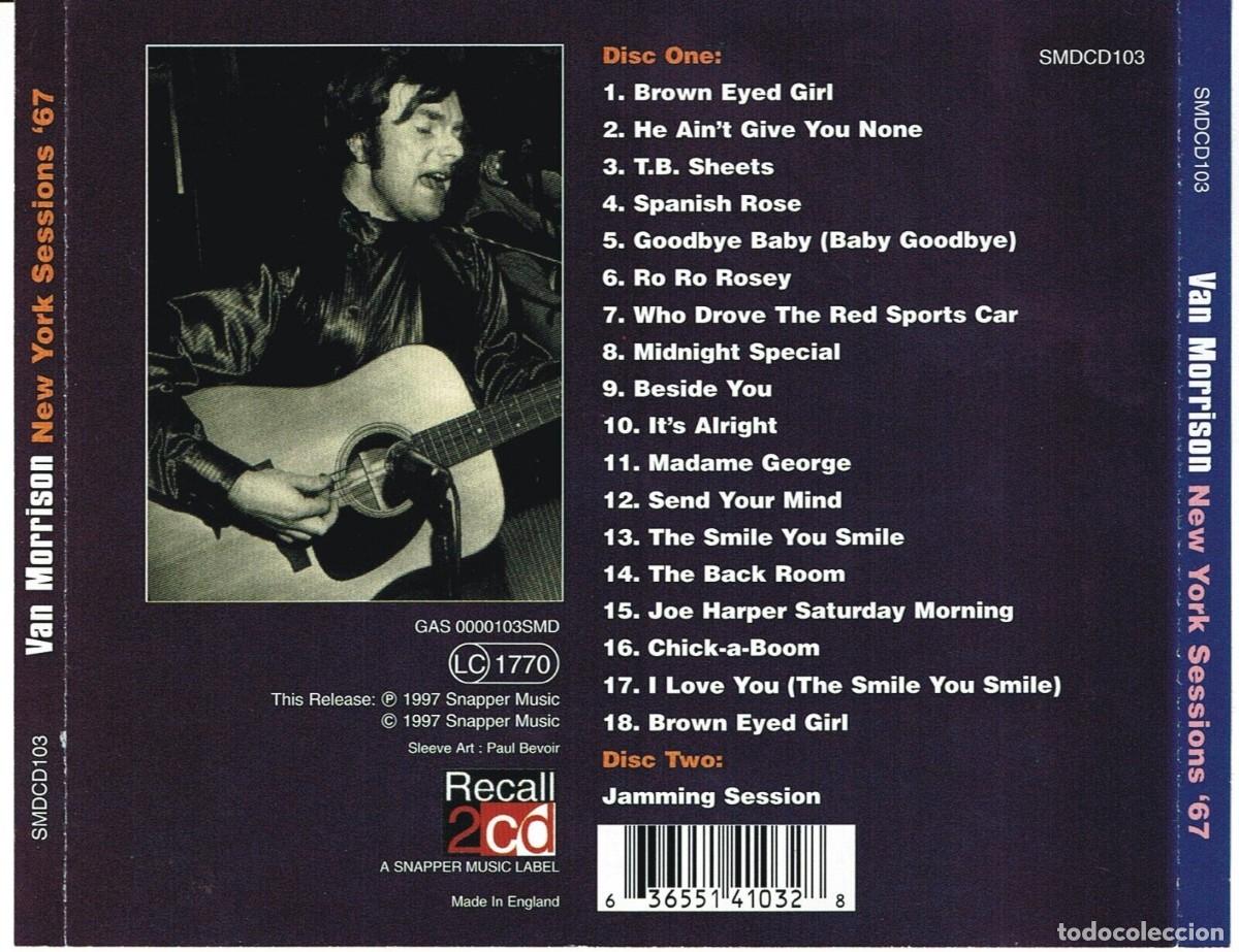 CDs de m&uacute;sica: VAN MORRISON - New York Sessions 67 - 2 x CD - Foto 2