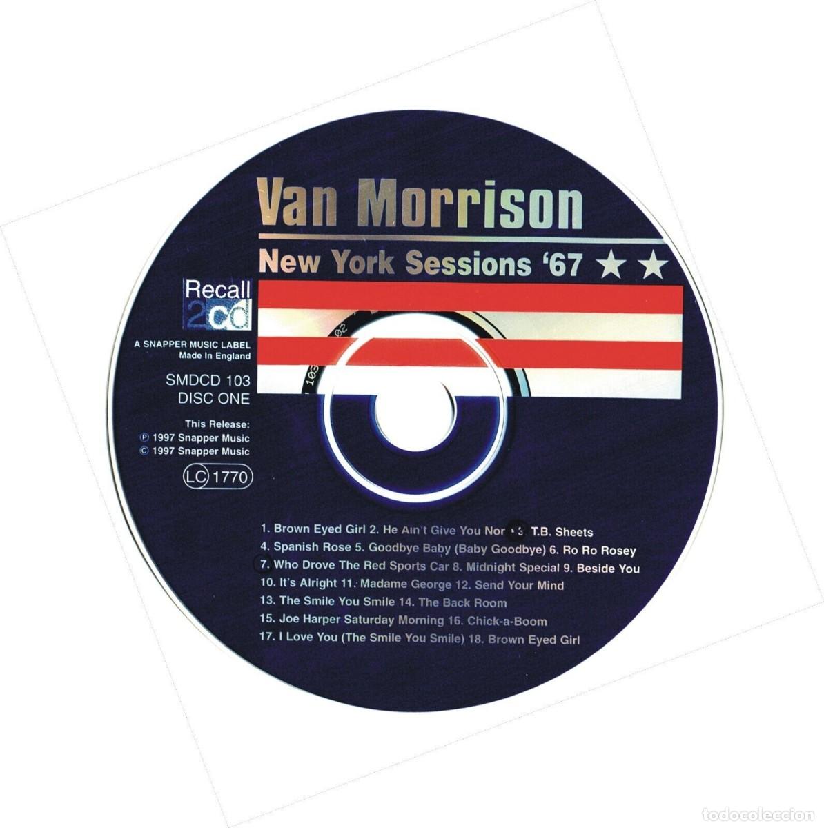 CDs de m&uacute;sica: VAN MORRISON - New York Sessions 67 - 2 x CD - Foto 4