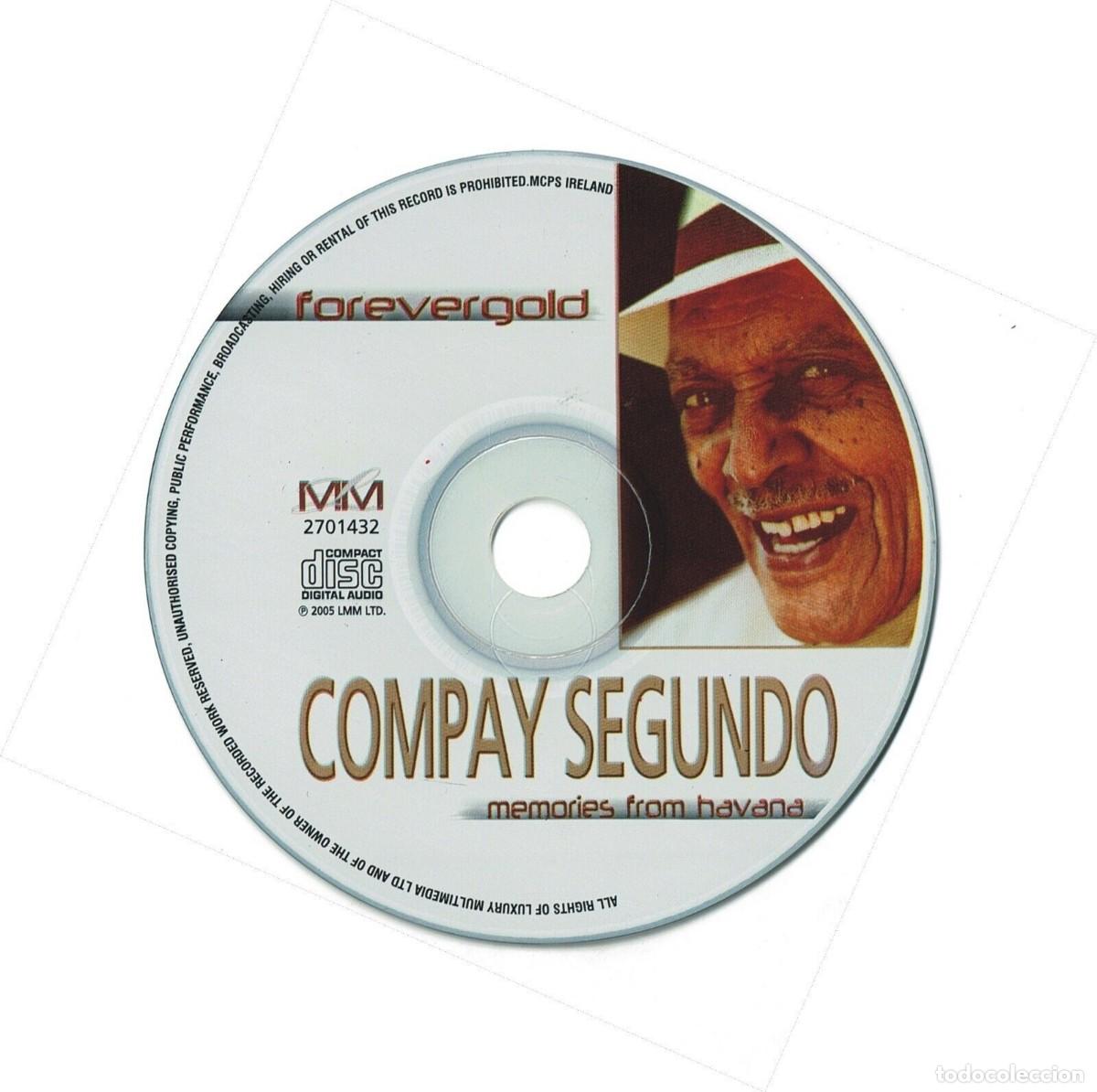 CDs de m&uacute;sica: Compay Segundo - Forevergold - CD - Foto 3