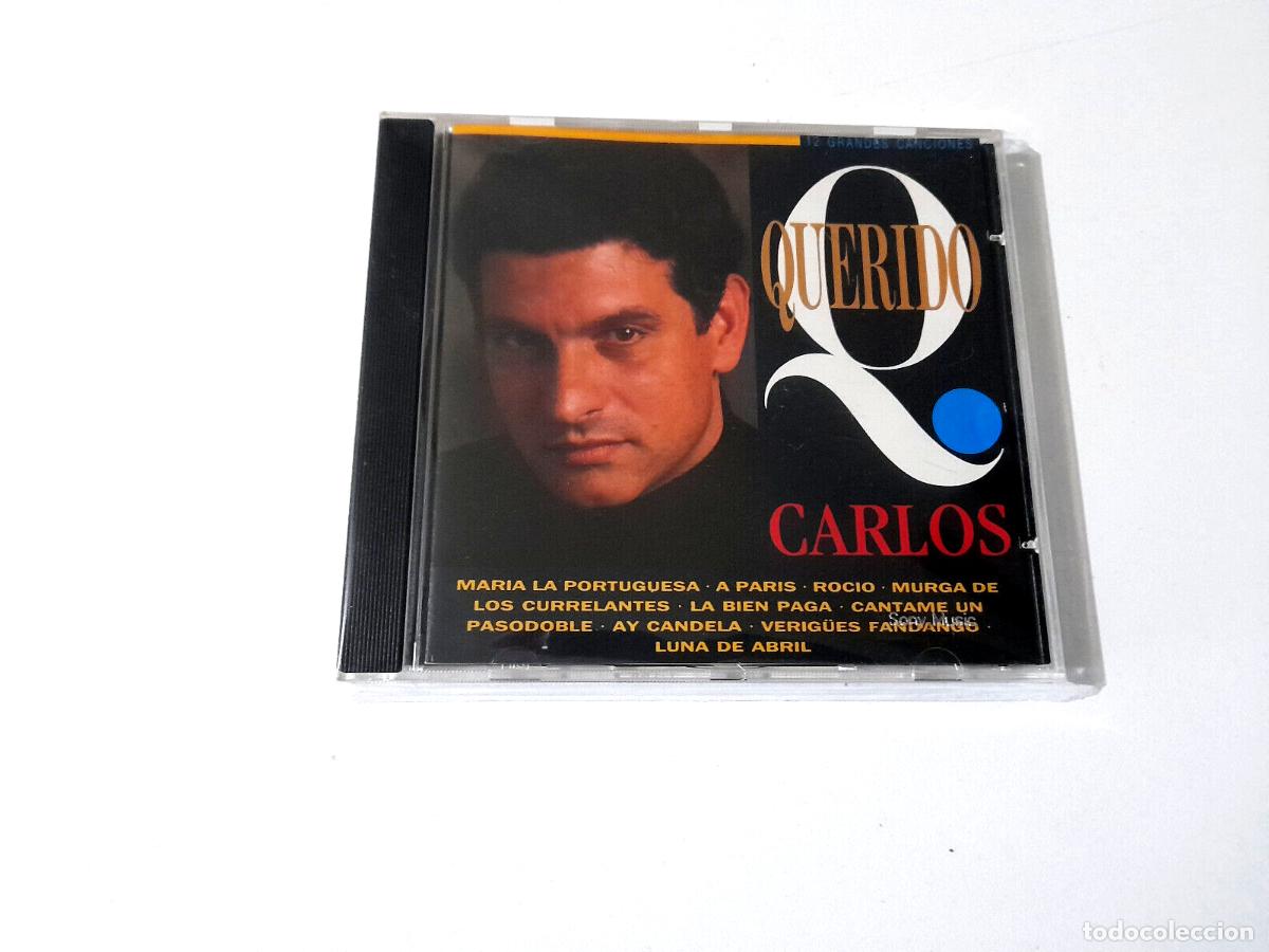 CDs de m&uacute;sica: CARLOS CANO &rdquo;QUERIDO CARLOS&rdquo; CD 12 TRACKS - Foto 1