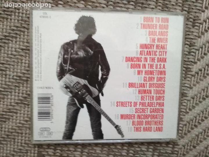 CDs de m&uacute;sica: bruce springsteen greatest hits sony - Foto 3