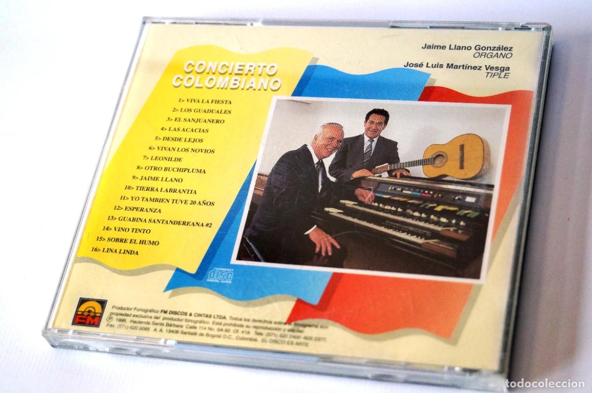 CDs de m&uacute;sica: Concierto Colombiano. - Foto 3