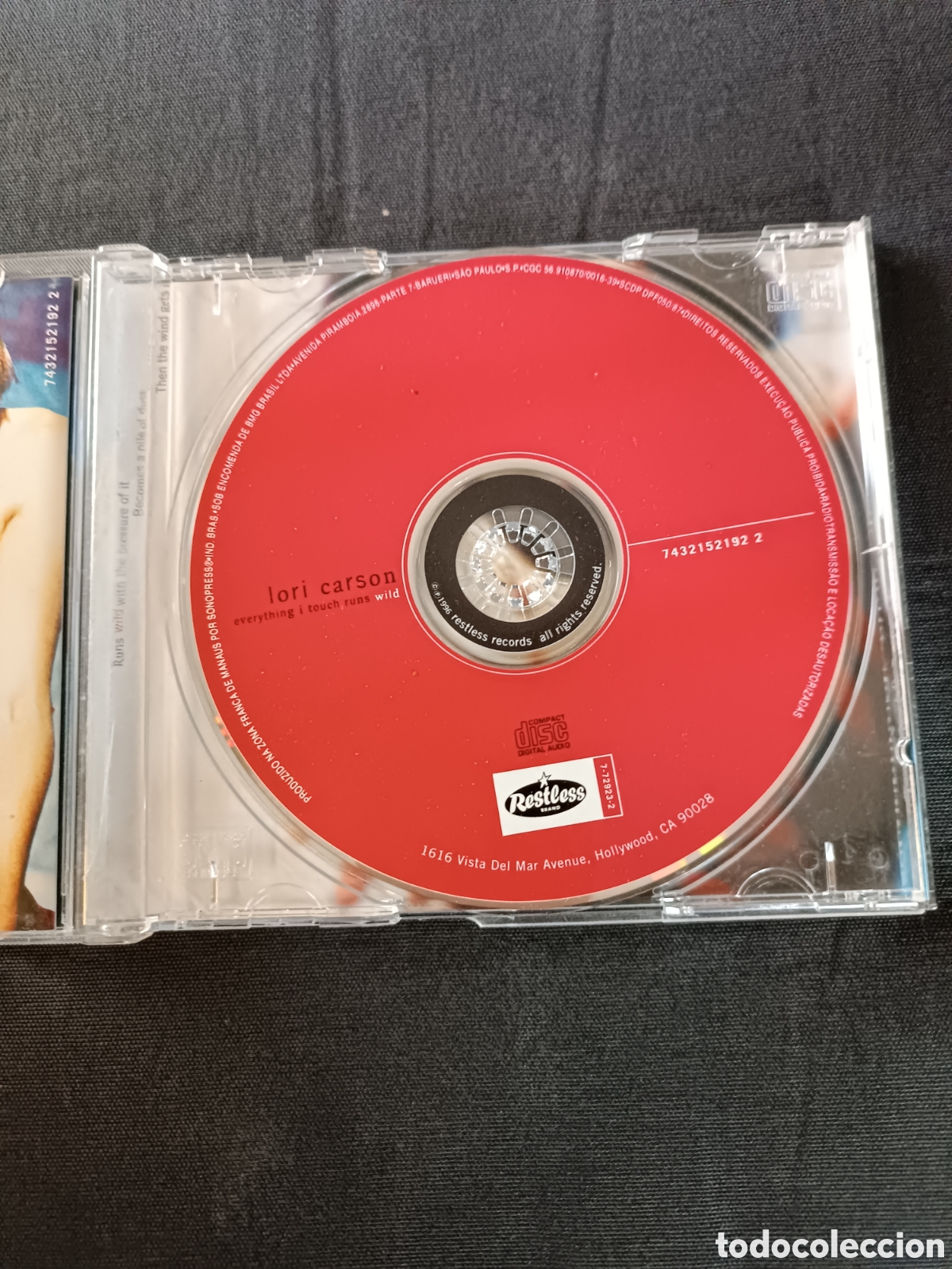 CDs de m&uacute;sica: Lori Carson.Everything I touch runs wild - Foto 3