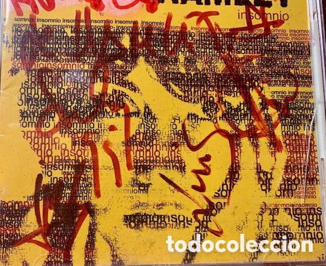 CDs de m&uacute;sica: Hamlet-Firmado Cd Insomnio - Foto 1