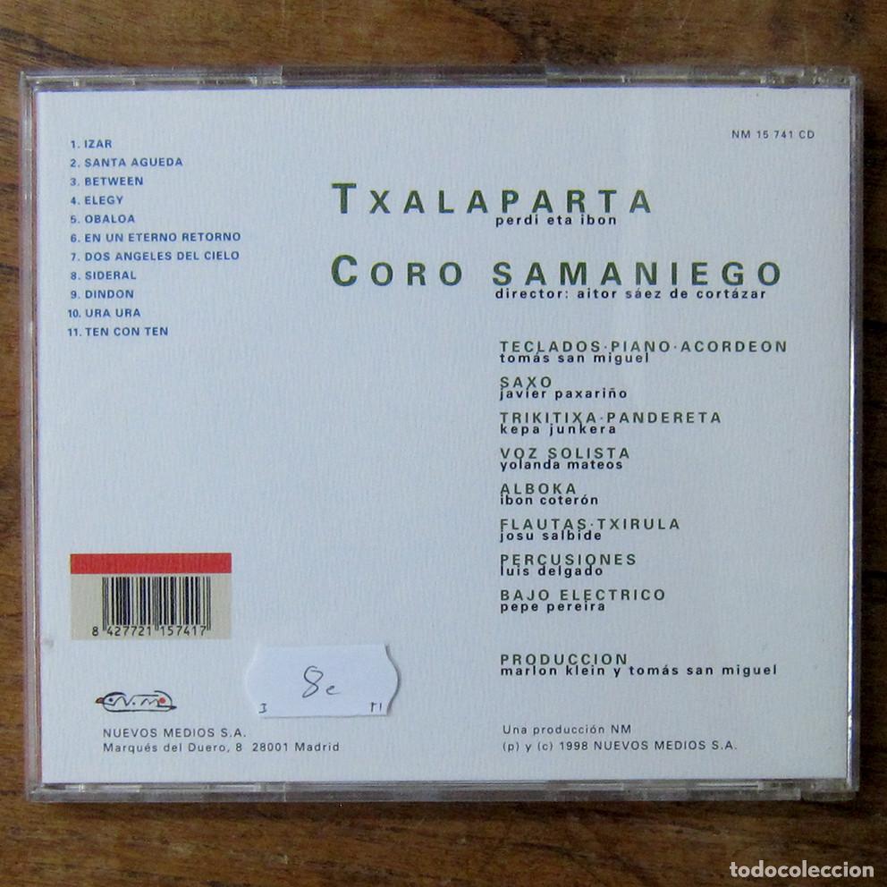 CDs de m&uacute;sica: TOM&Aacute;S SAN MIGUEL - TEN - 1998- - Foto 3