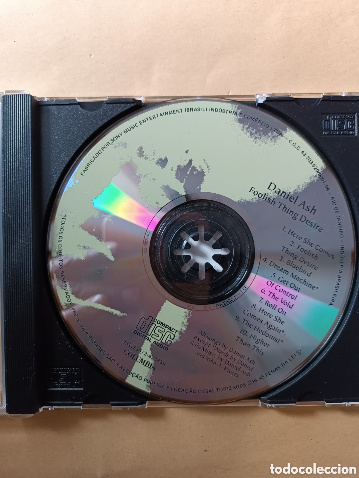CDs de m&uacute;sica: Daniel Ash. Foolish Thing Desire - Foto 3