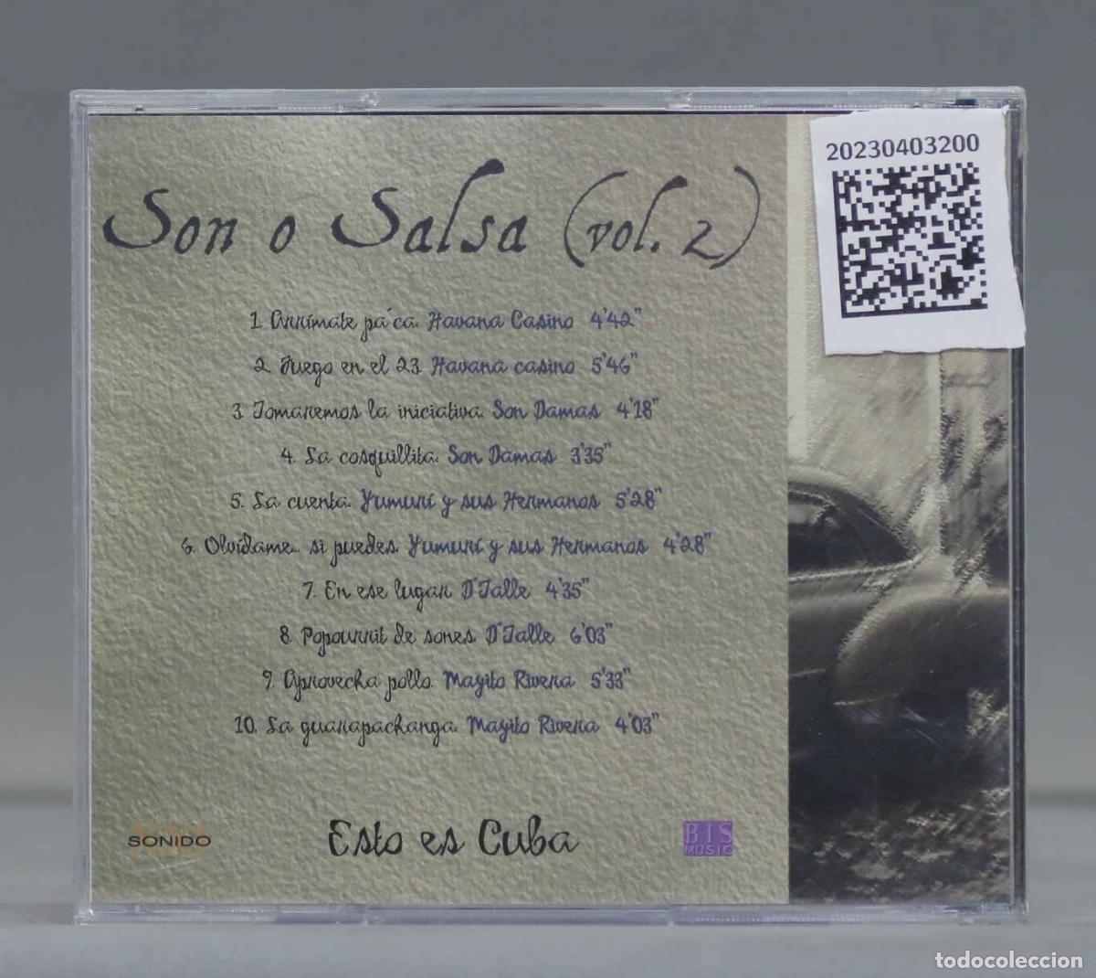 CDs de m&uacute;sica: CD. SON O SALSA. 9. VARIOS. PRECINTADO - Foto 2