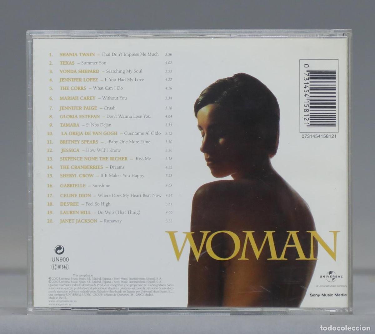 CDs de m&uacute;sica: CD. Woman. VARIOS - Foto 2