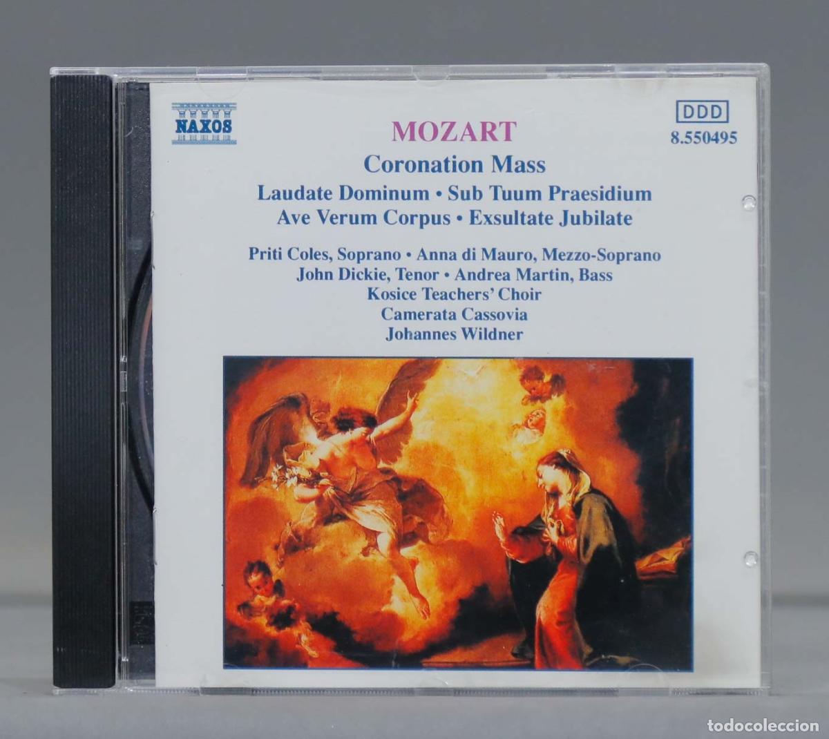 CDs de m&uacute;sica: CD. Wildner &ndash; Coronation Mass. MOZART - Foto 1