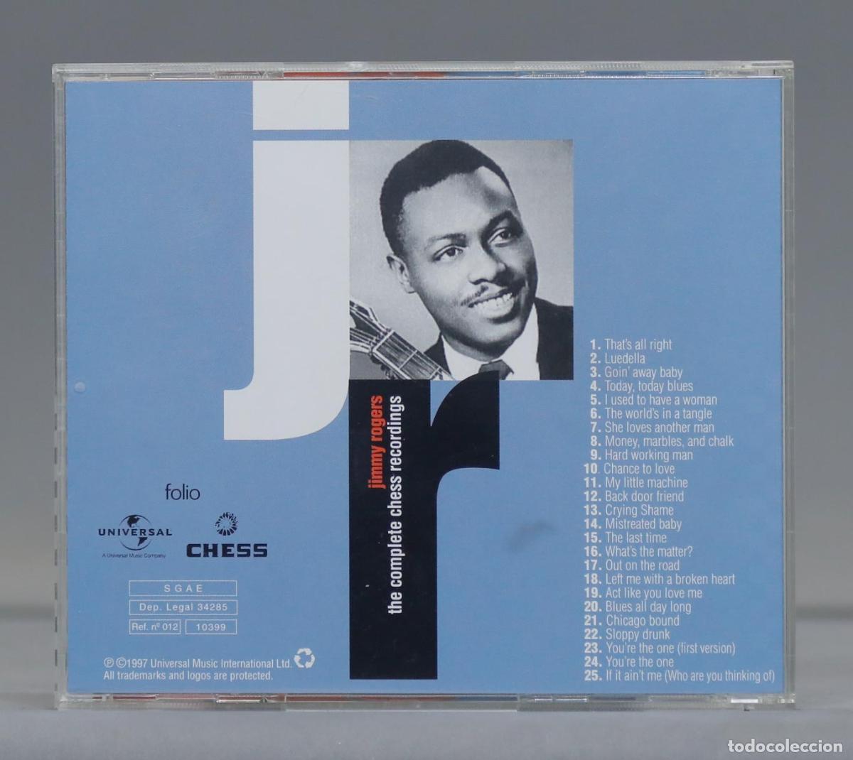 CDs de m&uacute;sica: CD. Jimmy Rogers &ndash; The Complete Chess Recordings - Foto 2