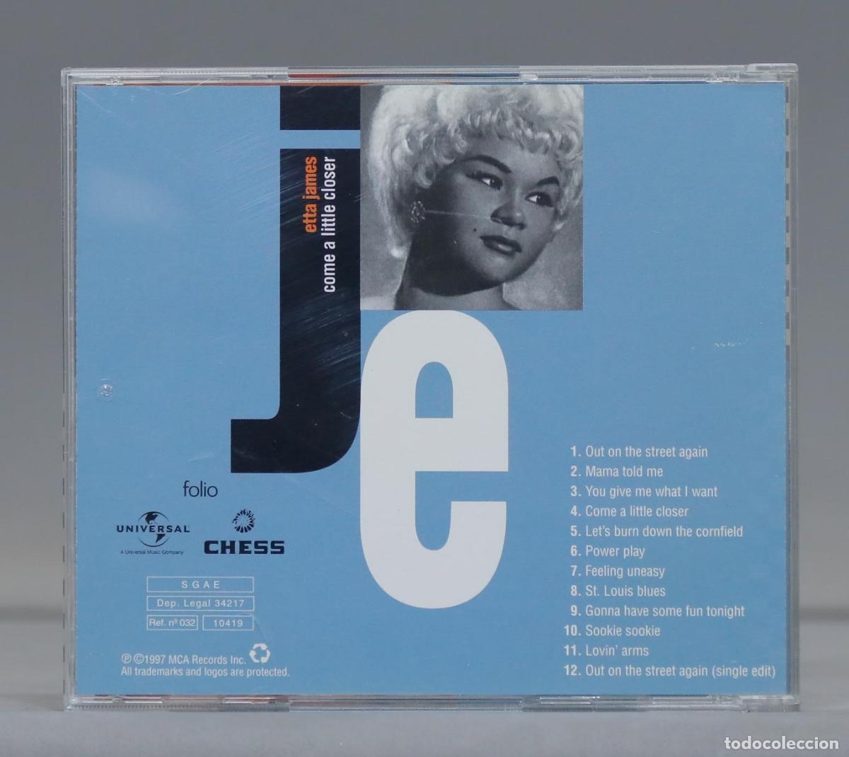 CDs de m&uacute;sica: CD. Etta James &ndash; Come A Little Closer - Foto 2