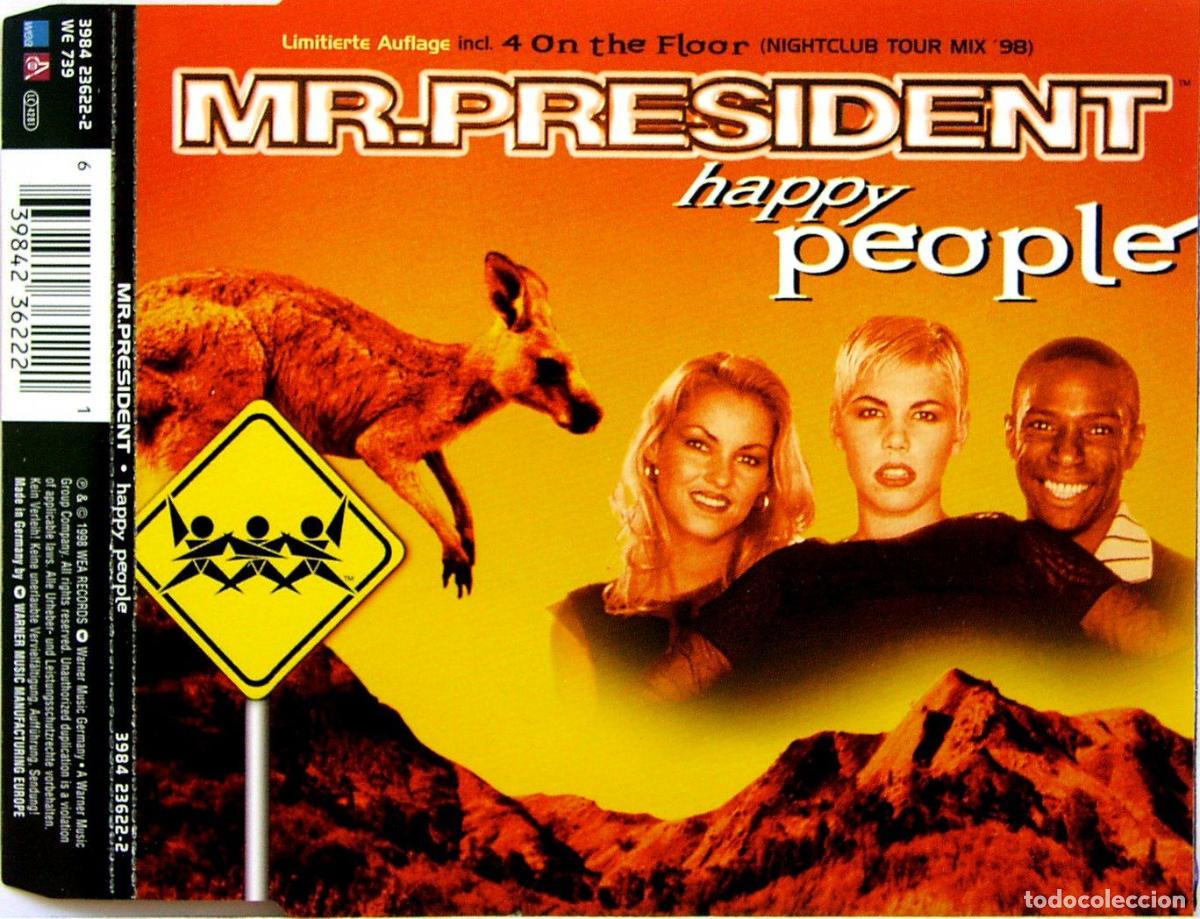 CDs de m&uacute;sica: Happy People (CD Single) - Mr. President - Foto 1
