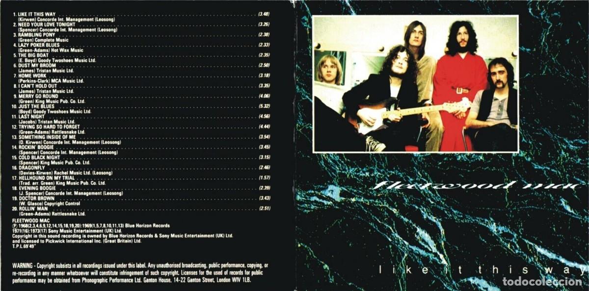 CDs de m&uacute;sica: Fleetwood Mac - Like It This Way - 1991 - CD - Foto 5