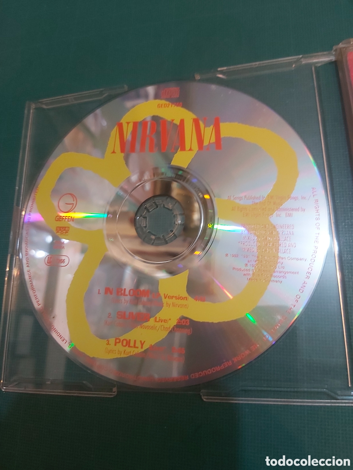 CDs de m&uacute;sica: Nirvana compact dusc Maxi single cinco - Foto 5