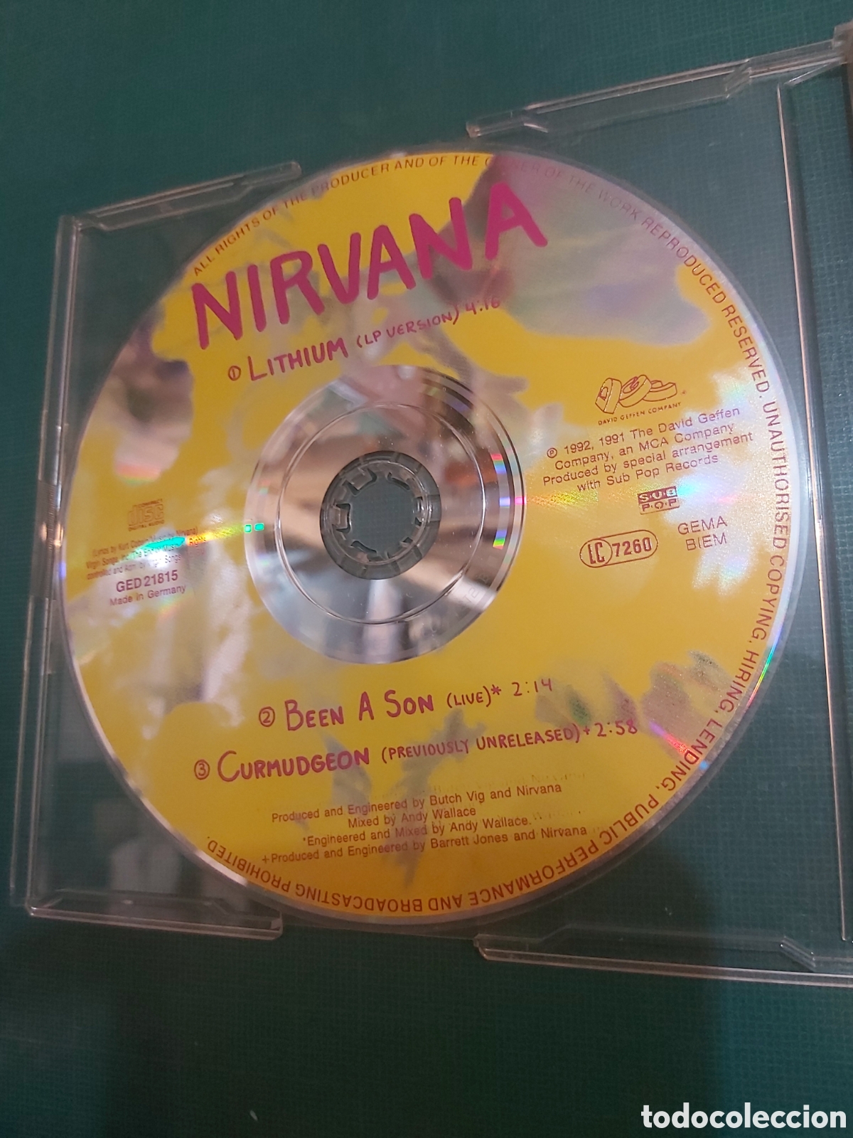 CDs de m&uacute;sica: Nirvana compact dusc Maxi single cinco - Foto 7