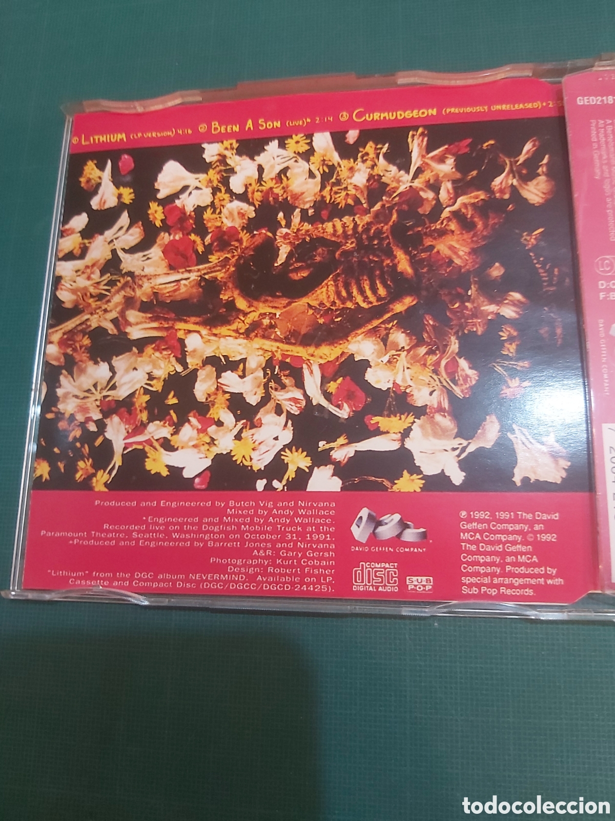 CDs de m&uacute;sica: Nirvana compact dusc Maxi single cinco - Foto 8