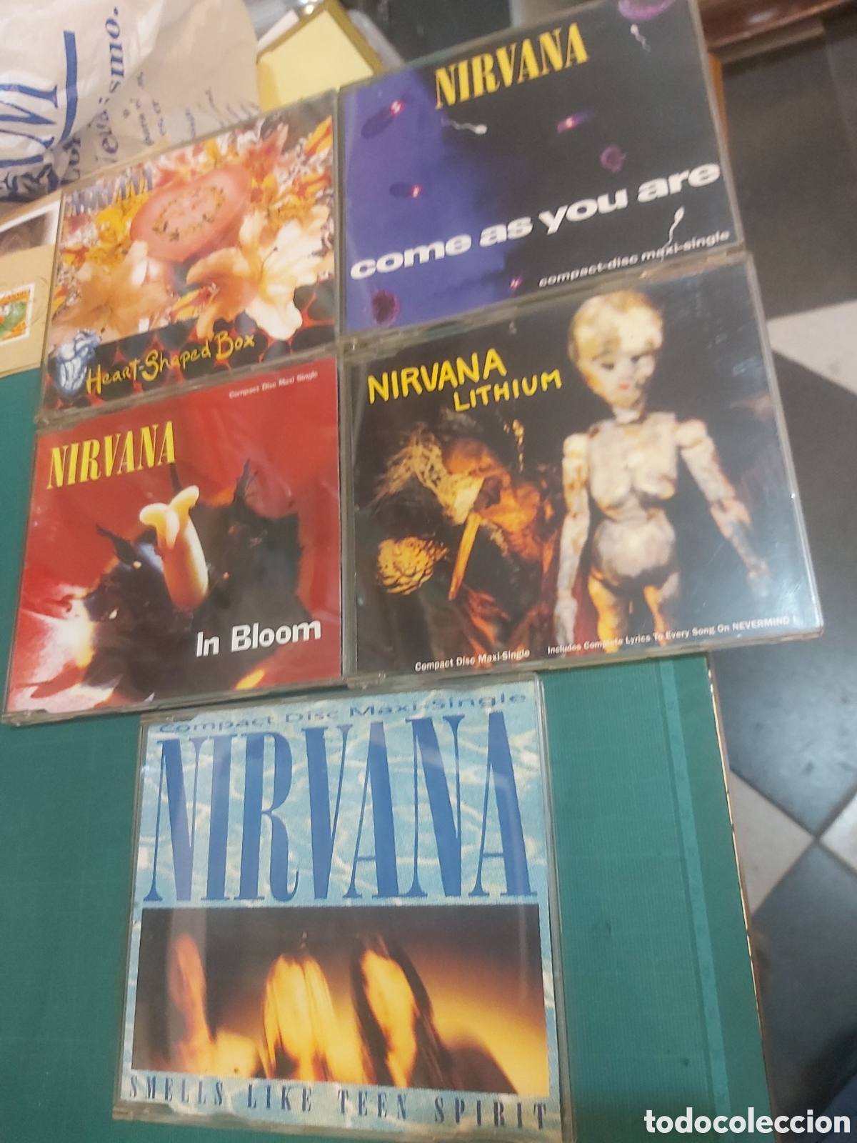 CDs de m&uacute;sica: Nirvana compact dusc Maxi single cinco - Foto 1