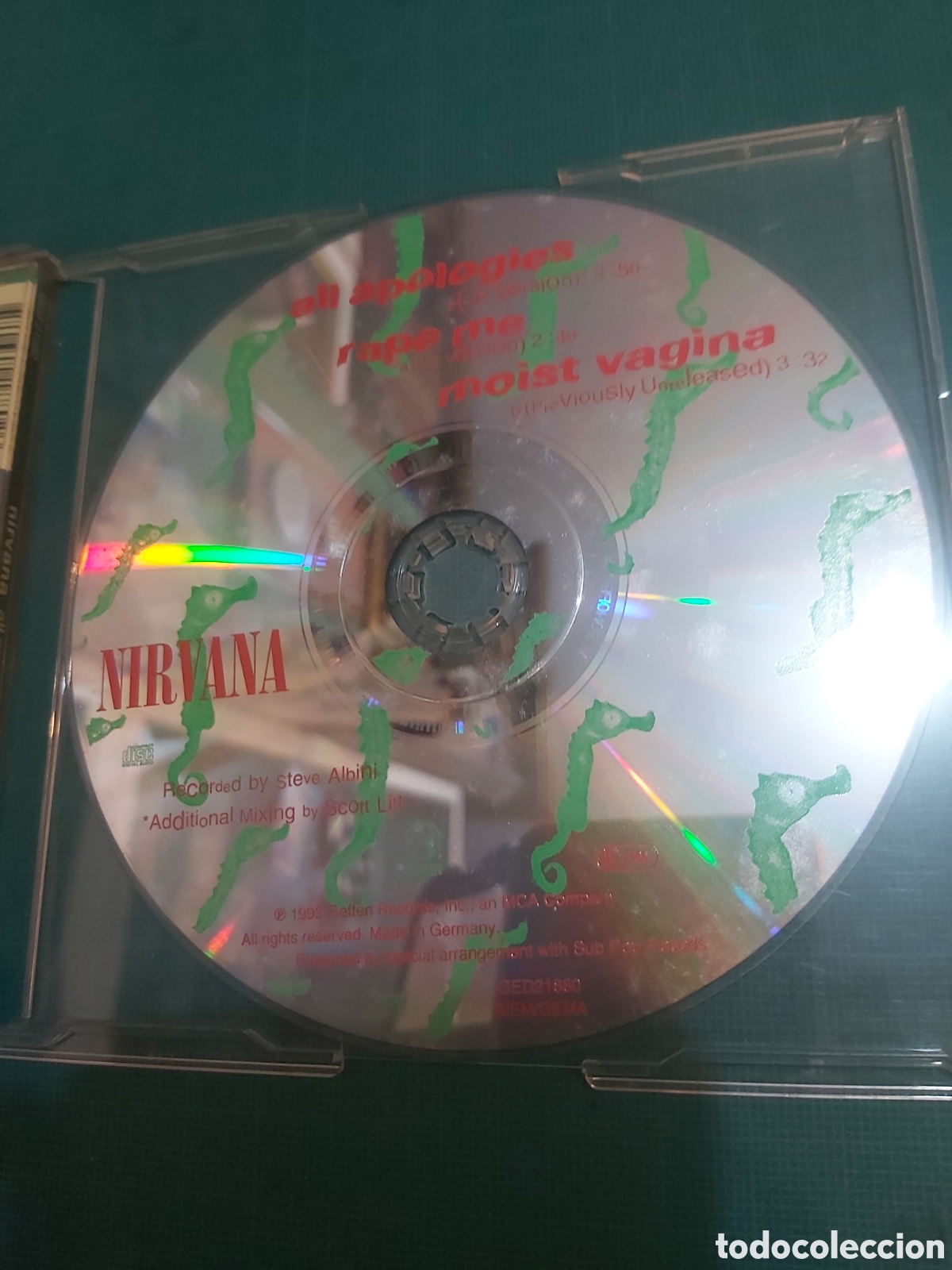 CDs de m&uacute;sica: Maxi nirvana all&iacute; apologies.raoe me - Foto 2