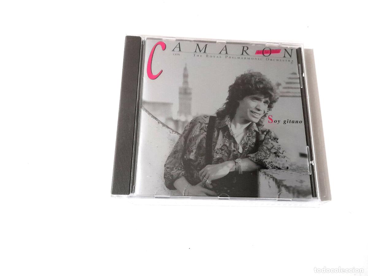 CDs de m&uacute;sica: CAMARON DE LA ISLA &rdquo;SOY GITANO&rdquo; CD 8 TRACKS - Foto 1
