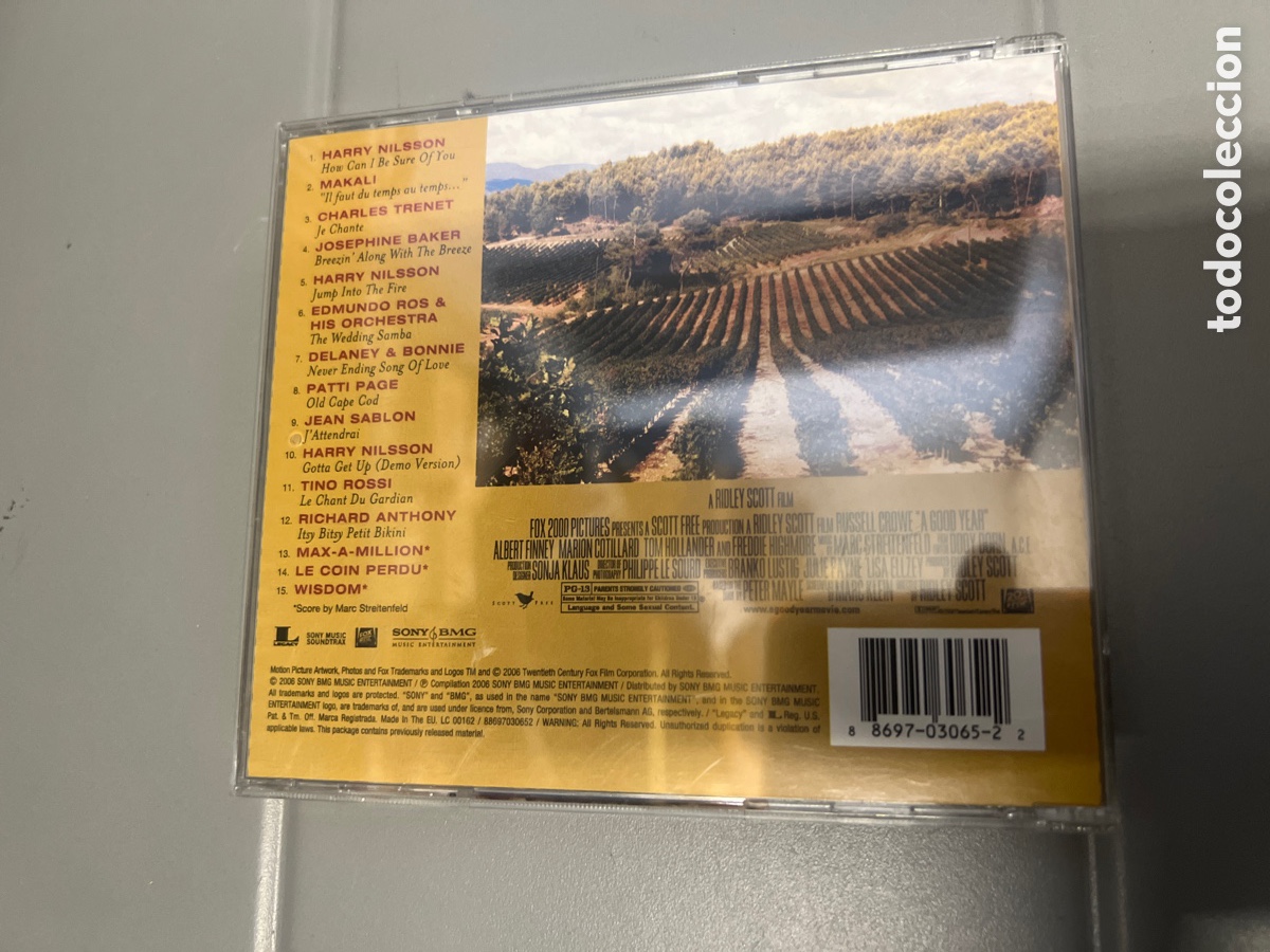 CDs de m&uacute;sica: T1/A3/4.CD A GOOD YEAR - Foto 2