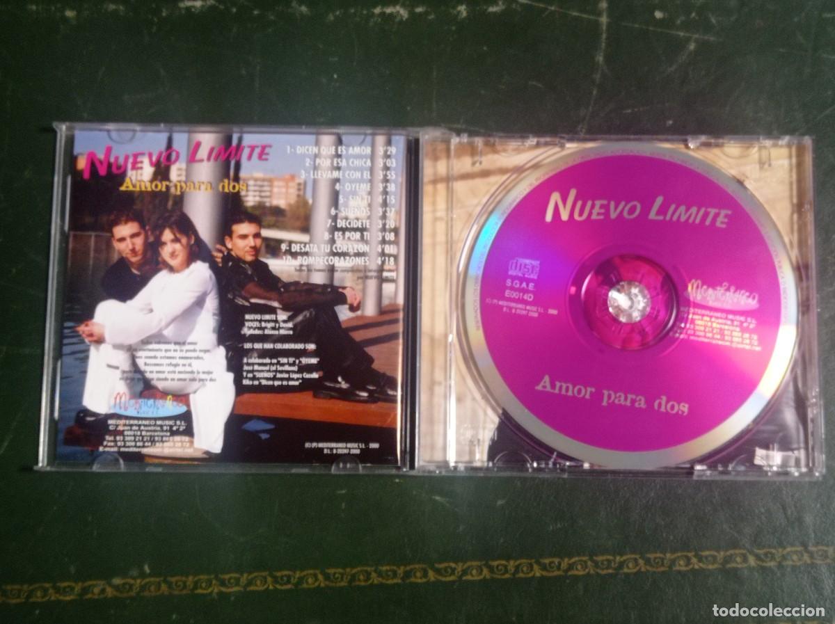 CDs de m&uacute;sica: Disco cd NUEVO LIMITE Amor para dos - Foto 1