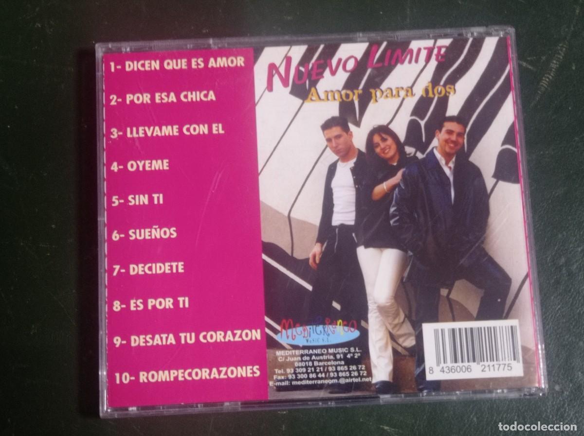 CDs de m&uacute;sica: Disco cd NUEVO LIMITE Amor para dos - Foto 4