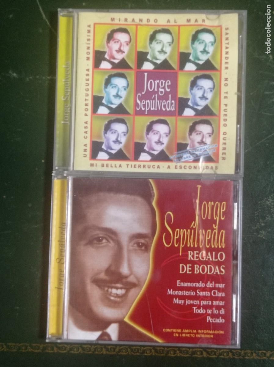 CDs de m&uacute;sica: Disco cd lote de 2 Jorge Sep&uacute;lveda - Foto 1