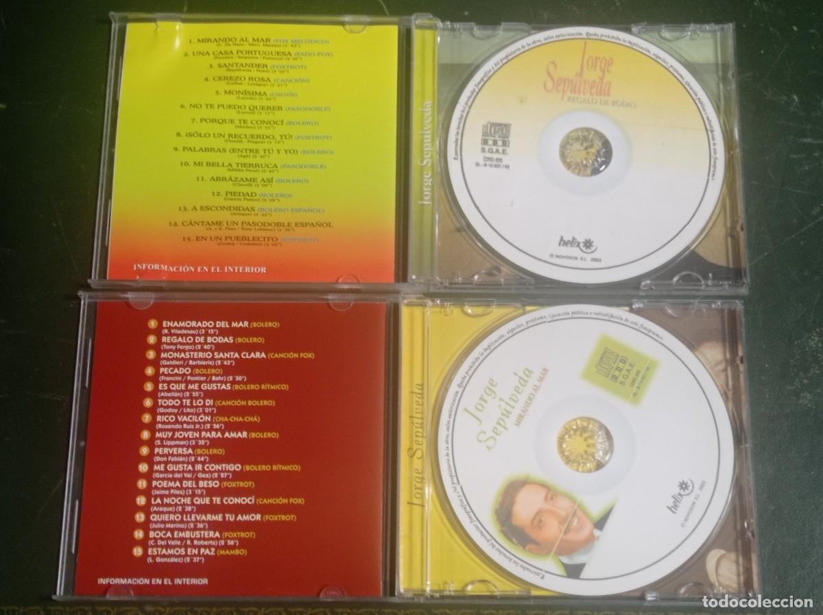 CDs de m&uacute;sica: Disco cd lote de 2 Jorge Sep&uacute;lveda - Foto 2