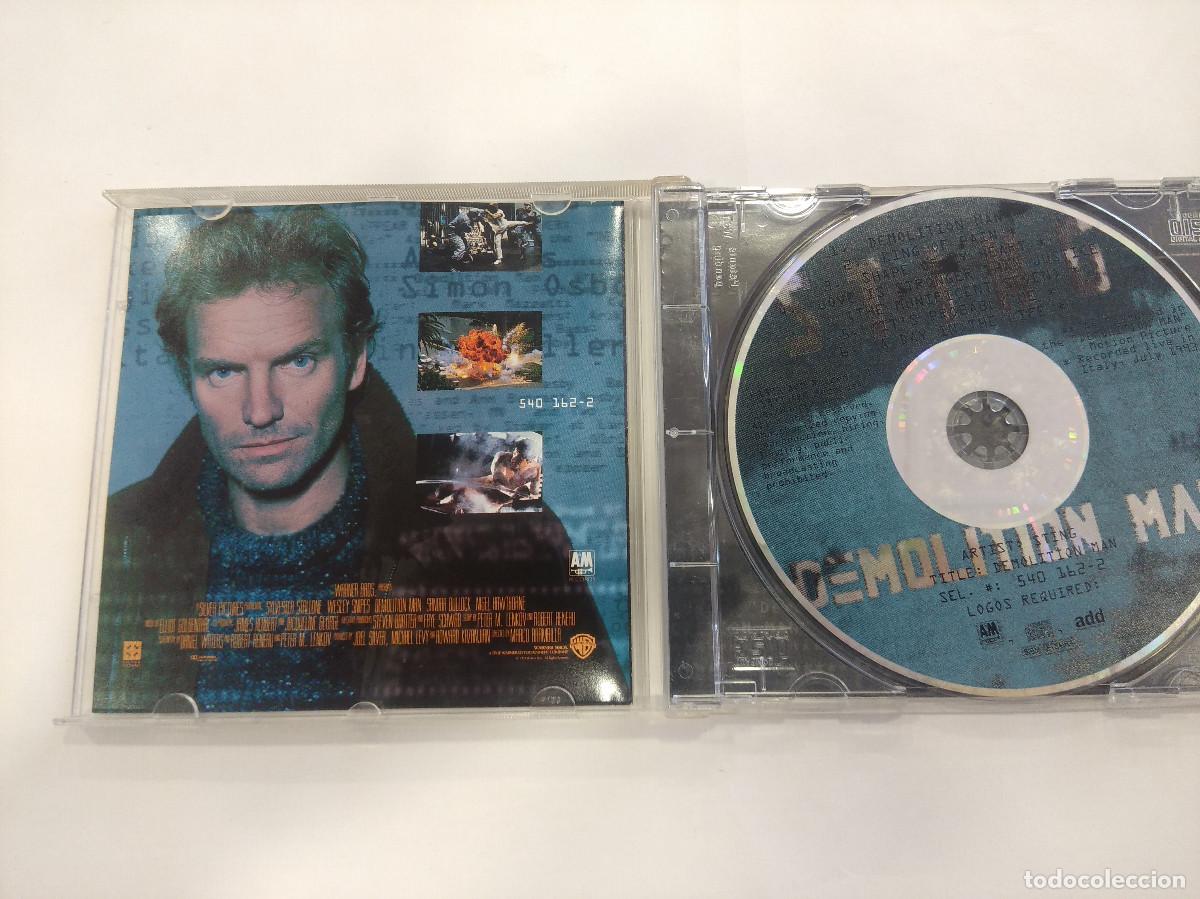 CDs de m&uacute;sica: STING/DEMOLITION MAN/MOTION PICTURE/CD. - Foto 2