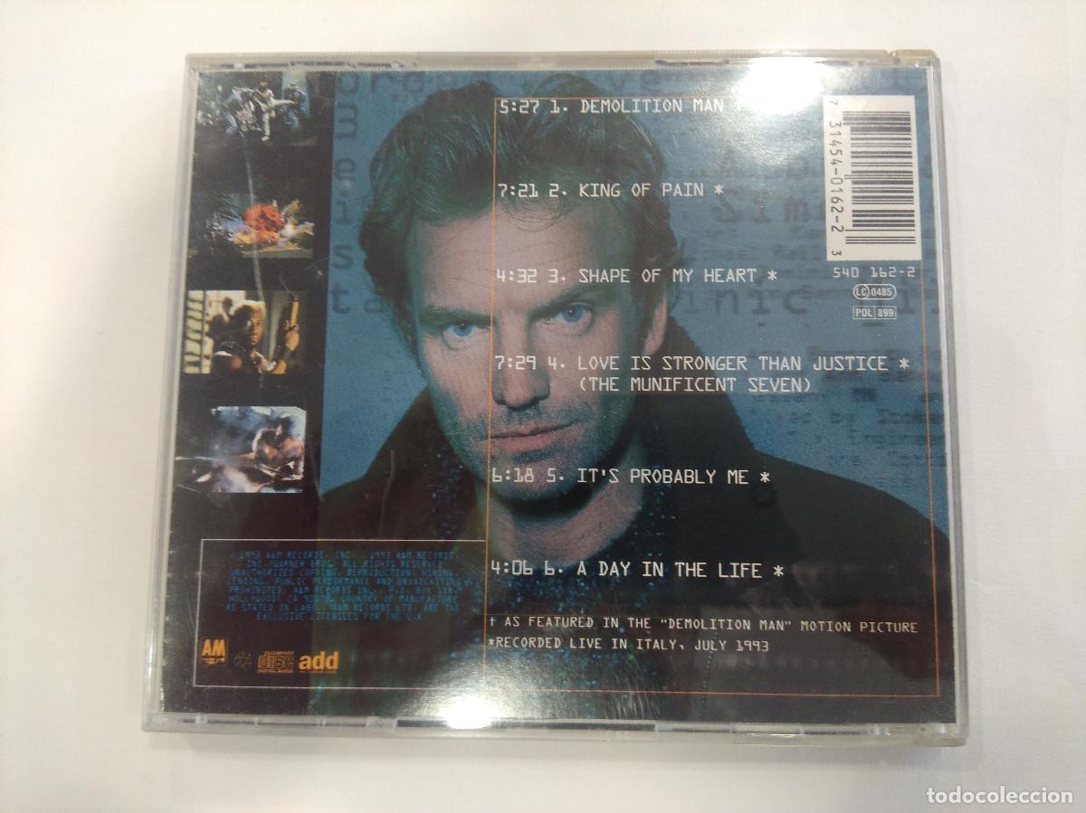 CDs de m&uacute;sica: STING/DEMOLITION MAN/MOTION PICTURE/CD. - Foto 3