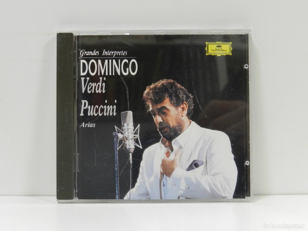 CDs de m&uacute;sica: DISCO CD. Domingo &ndash; Verdi, Puccini. COMPACT DISC. - Foto 1