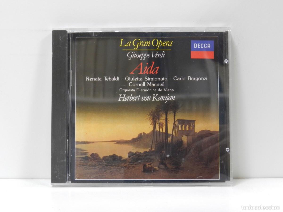 CDs de m&uacute;sica: DISCO CD. Verdi &ndash; Aida - La Gran &Oacute;pera. COMPACT DISC. - Foto 1
