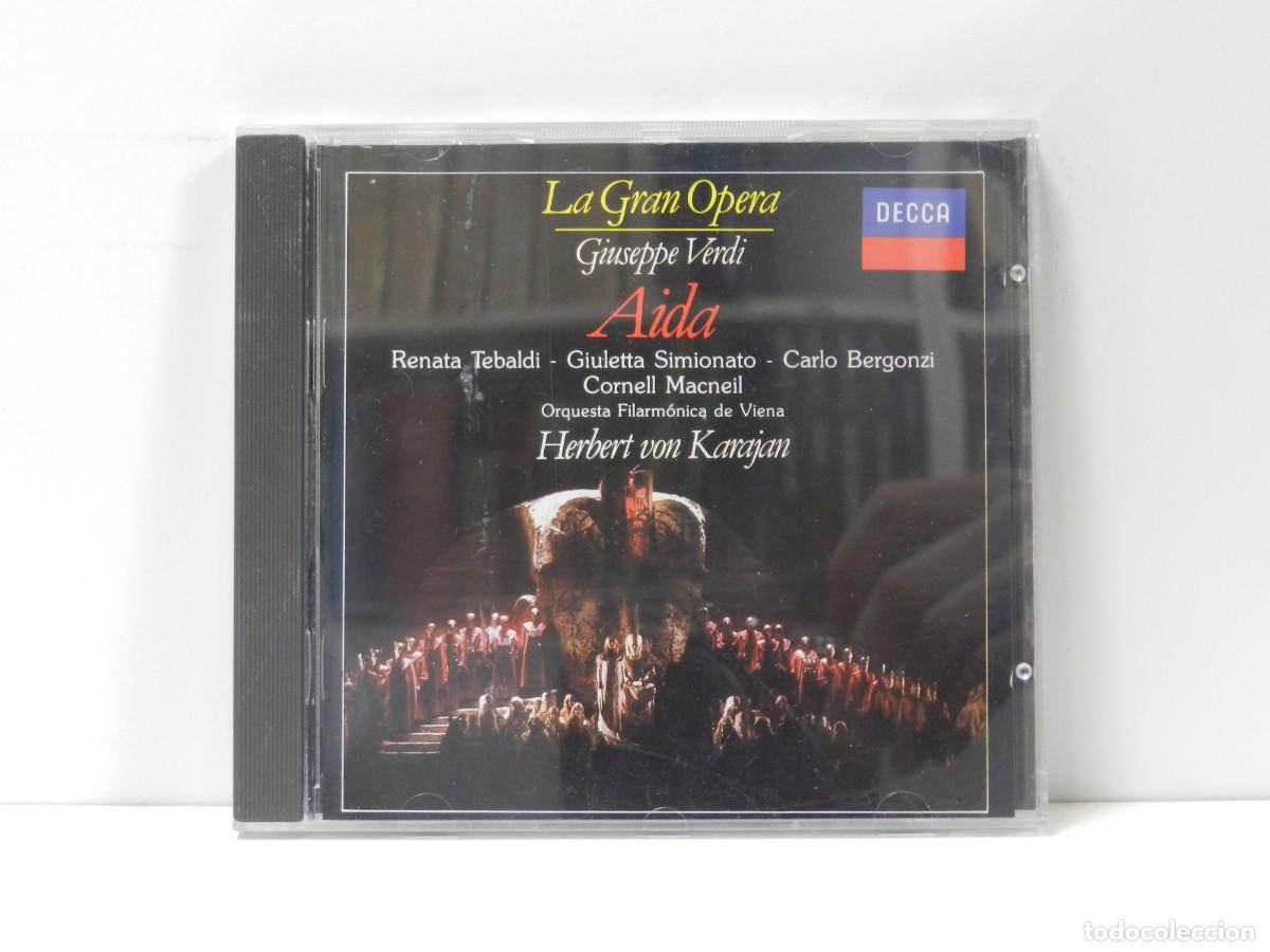 CDs de m&uacute;sica: DISCO CD. Verdi &ndash; Aida - La Gran &Oacute;pera. COMPACT DISC. - Foto 1