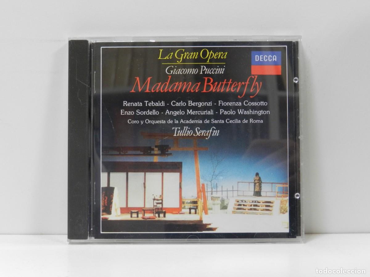 CDs de m&uacute;sica: DISCO CD. Puccini &ndash; Madama Butterfly - La Gran &Oacute;pera. COMPACT DISC. - Foto 1