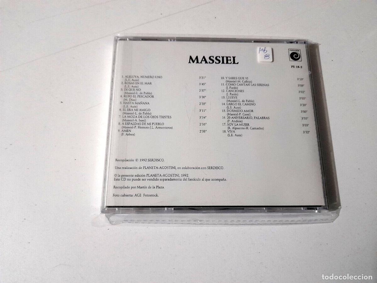 CDs de m&uacute;sica: MASSIEL &rdquo;MASSIEL&rdquo; CD 18 TRACKS - Foto 2