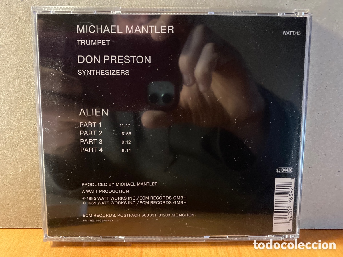 CDs de m&uacute;sica: Michael Mantler - Alien (CD, Album) - Foto 2