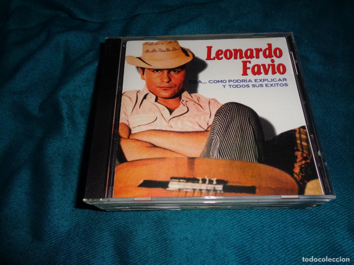 CDs de m&uacute;sica: LEONARDO FAVIO. ERA...COMO PODRIA EXPLICAR Y TODOS SUS EXITOS. CD. IMPECABLE - Foto 1